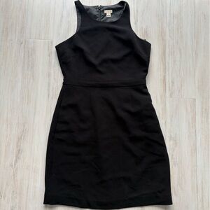 J. Crew Classic Black Mini Dress